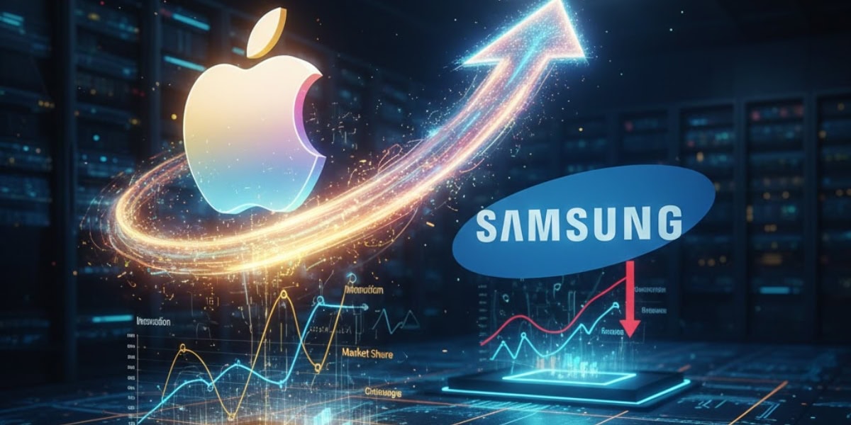 Apple Inching Close to Snatching Top Phone Maker Crown from Samsung in ...