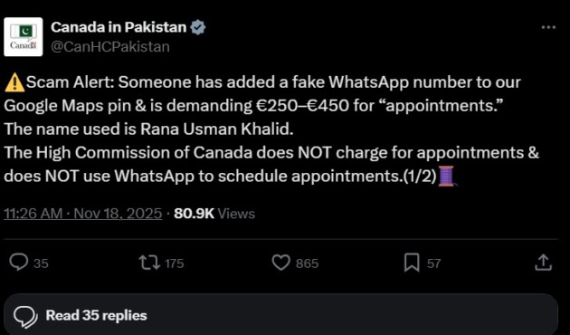 Canadian Authorities Warn of Rising WhatsApp Fraud via Fake Number ...