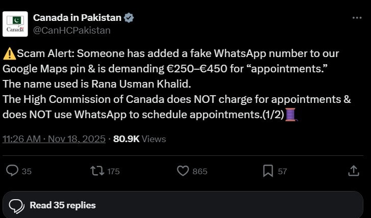 Canada Pakistan