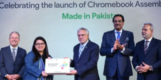First Chromebook Assembly Line Inaugurated Google Deepens Local Presence In Pakistan
