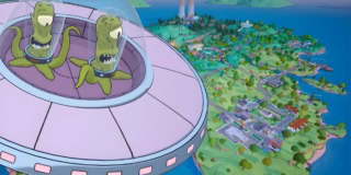 Fortnite X The Simpsons Get Kang And Kodos Glider For Free 