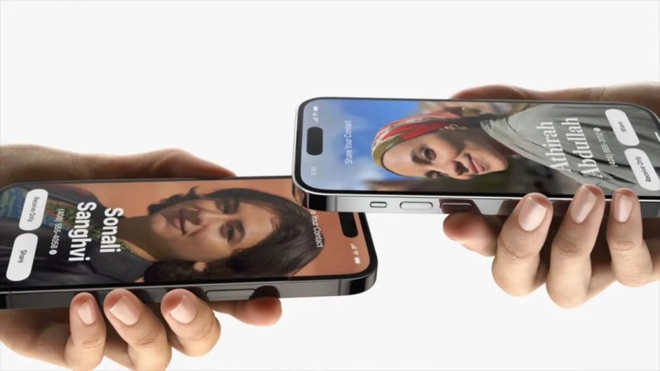 Google NameDrop Style Sharing Feature for Android