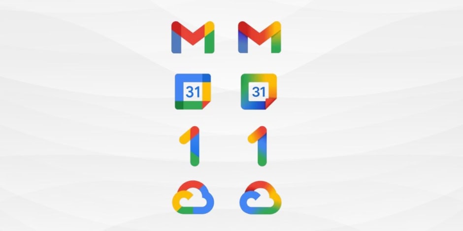 Googles Full Icon Refresh Photos And Maps Join Gradient Redesign