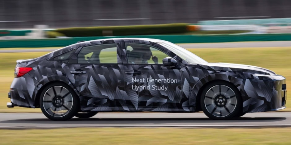 Honda is Testing a New Hybrid System for its Upcoming Civic Hybrid
