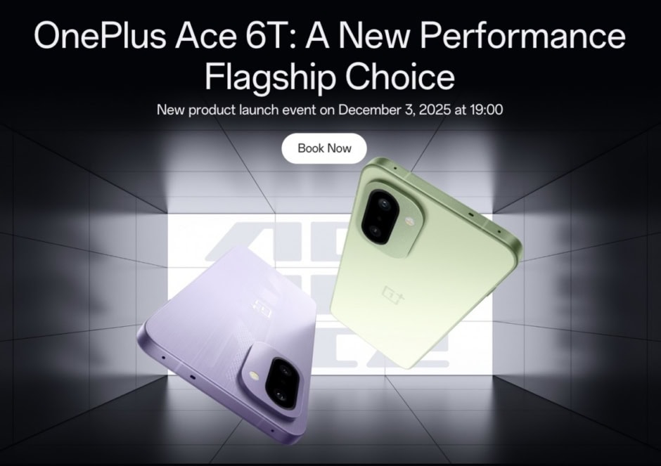 OnePlus Ace 6T launch date