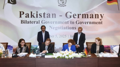 Pakistan Germany Seal E114m Development Deal