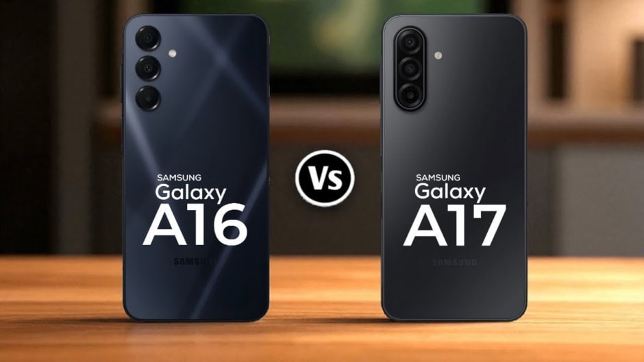 Samsung Galaxy A17 vs A16