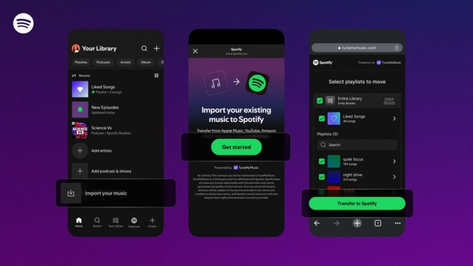 Spotify music app