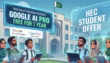 Tech Valley Pakistan Brings Free Google Ai Pro For Hec Students