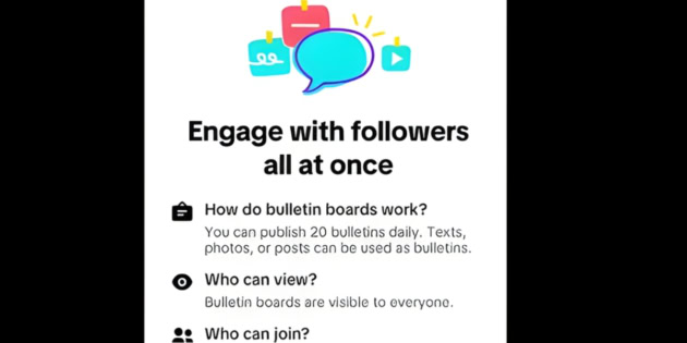 Tiktok Officially Launches Bulletin Board For Creators