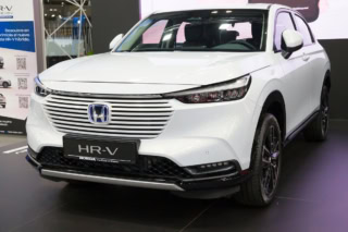 Barcelona,,spain, ,october,7,,2021:,honda,hr V,e:hev,at