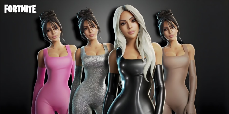 Kim Kardashian Fortnite Skin Enters Top 100 Most Used Skins In One Week