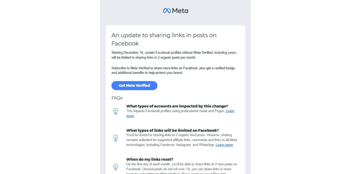 Meta May Start Charging Creators Just For Pasting A Link 