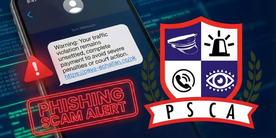 Psca Seeks Cybercrime Action Against Fake E Challan Sms Scam