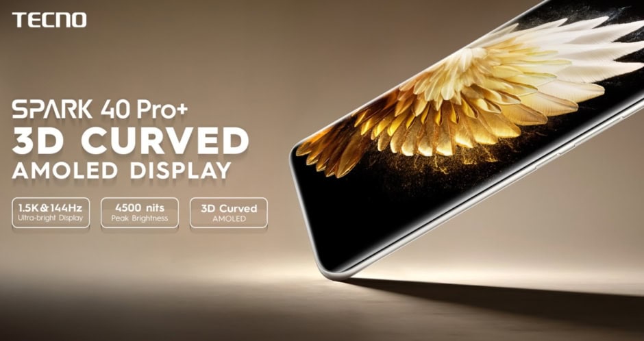 TECNO SPARK 40 Pro+ display