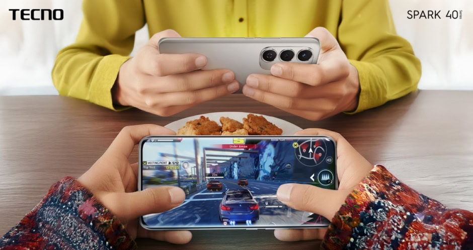 TECNO SPARK 40 Pro+ gaming