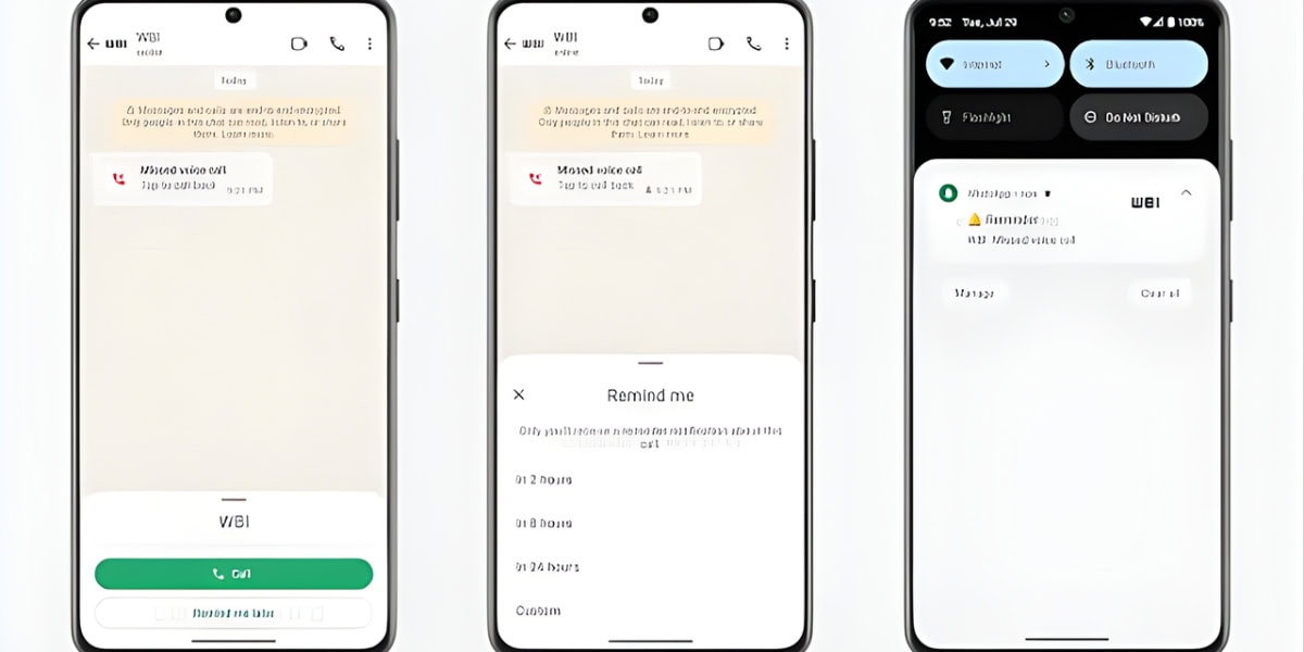 WhatsApp Missed Call Feature