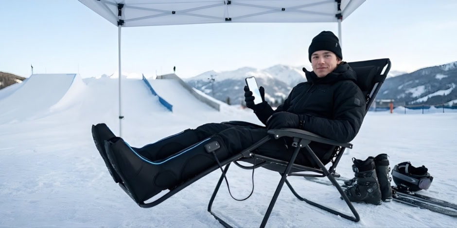 Athletes May Soon Ditch Ice Baths For Wireless Recovery Boots