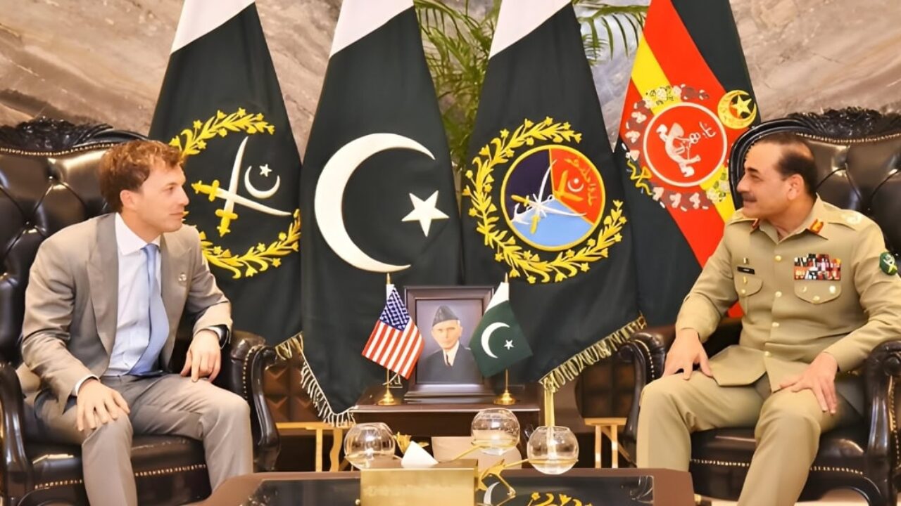 Field Marshal Syed Asim Munir Meets World Liberty Financial CEO