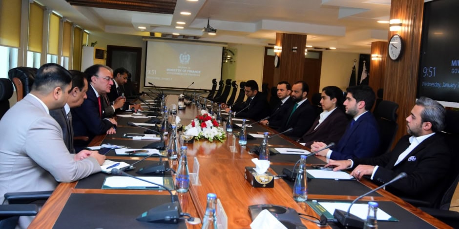 finance minister met with the Sajwani Group