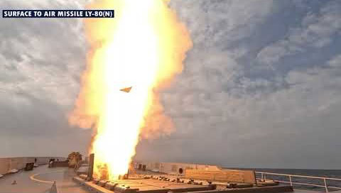 Pakistan Navy Successfully Conducts Live Missile Firing In Arabian Sea 