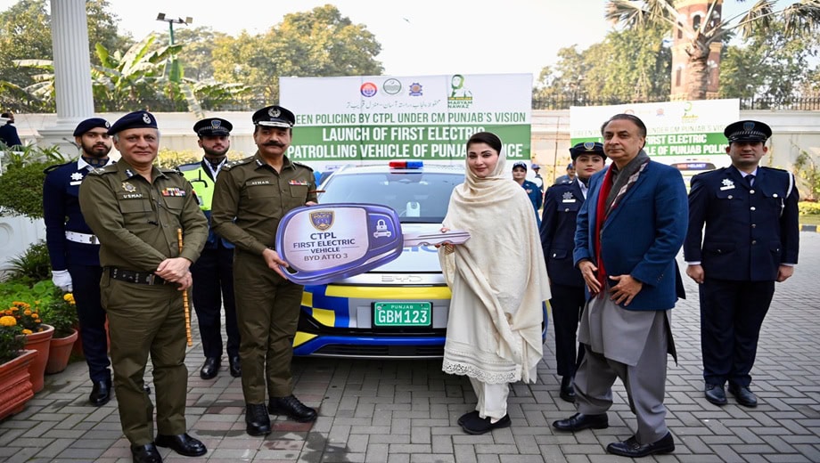 Punjab Introduces Pakistans First Green Policing Unit With Electric Patrol Vehicles