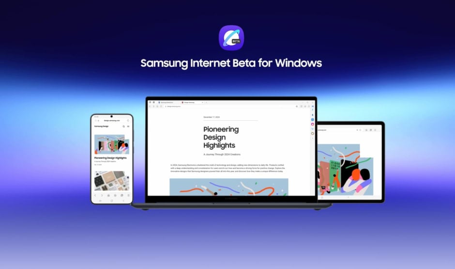 Samsung Internet For Windows Expands Globally