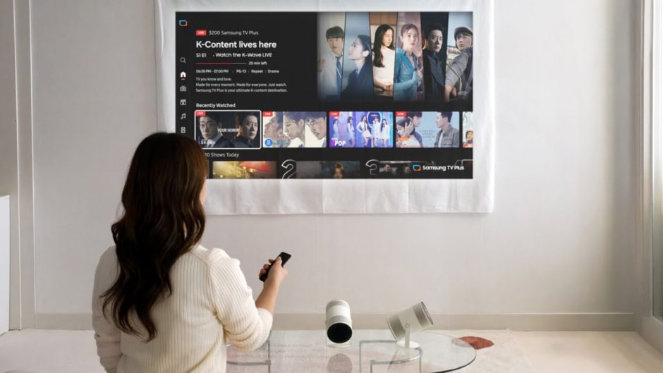 Samsung Freestyle+ portable projector