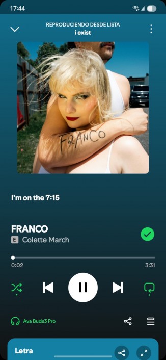 Spotify song franco