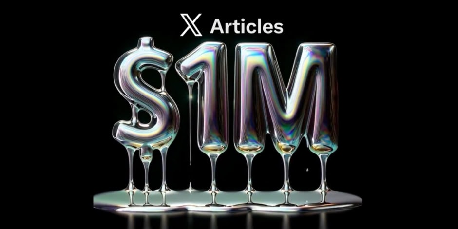 X Offers 1 Million Prize To Boost Long Form Writing On The Platform