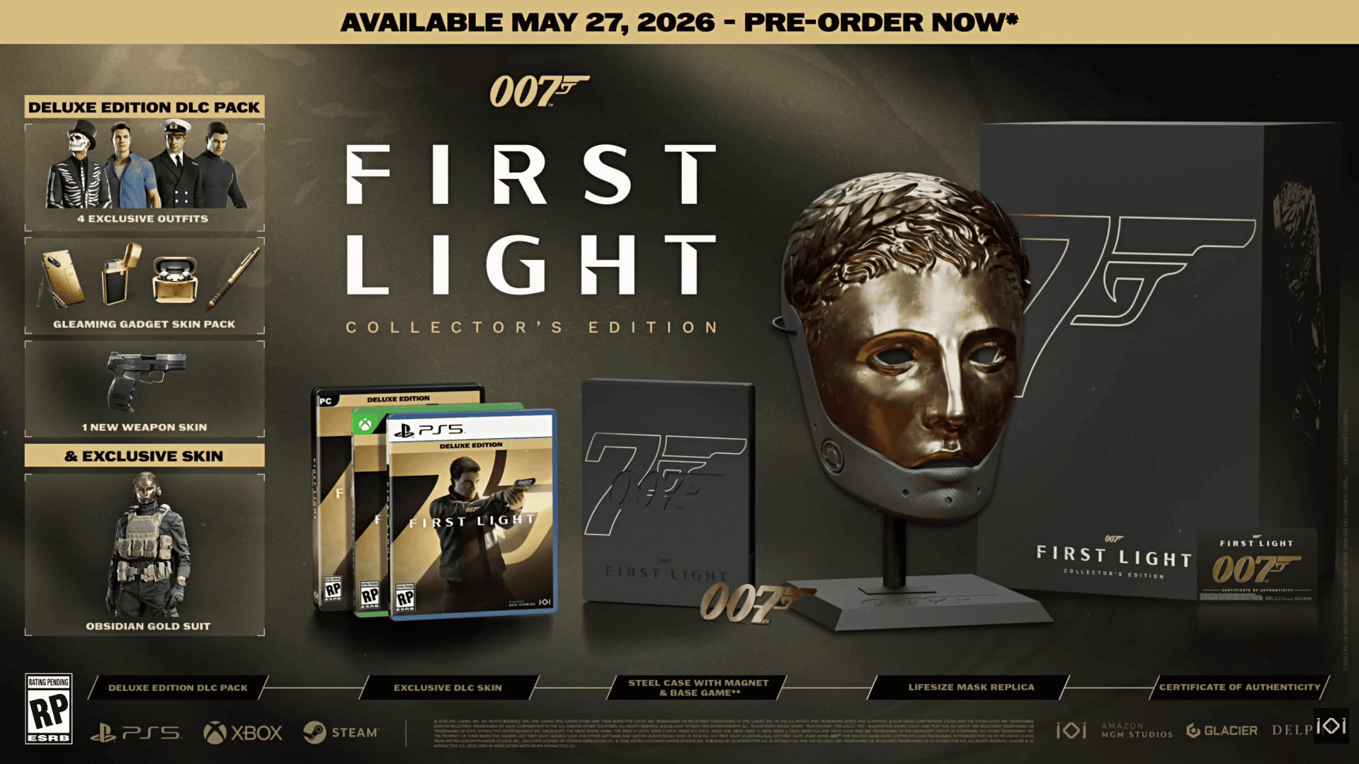 007 First Light Story Trailer Unveiled Release Date Cast Gameplay Details 