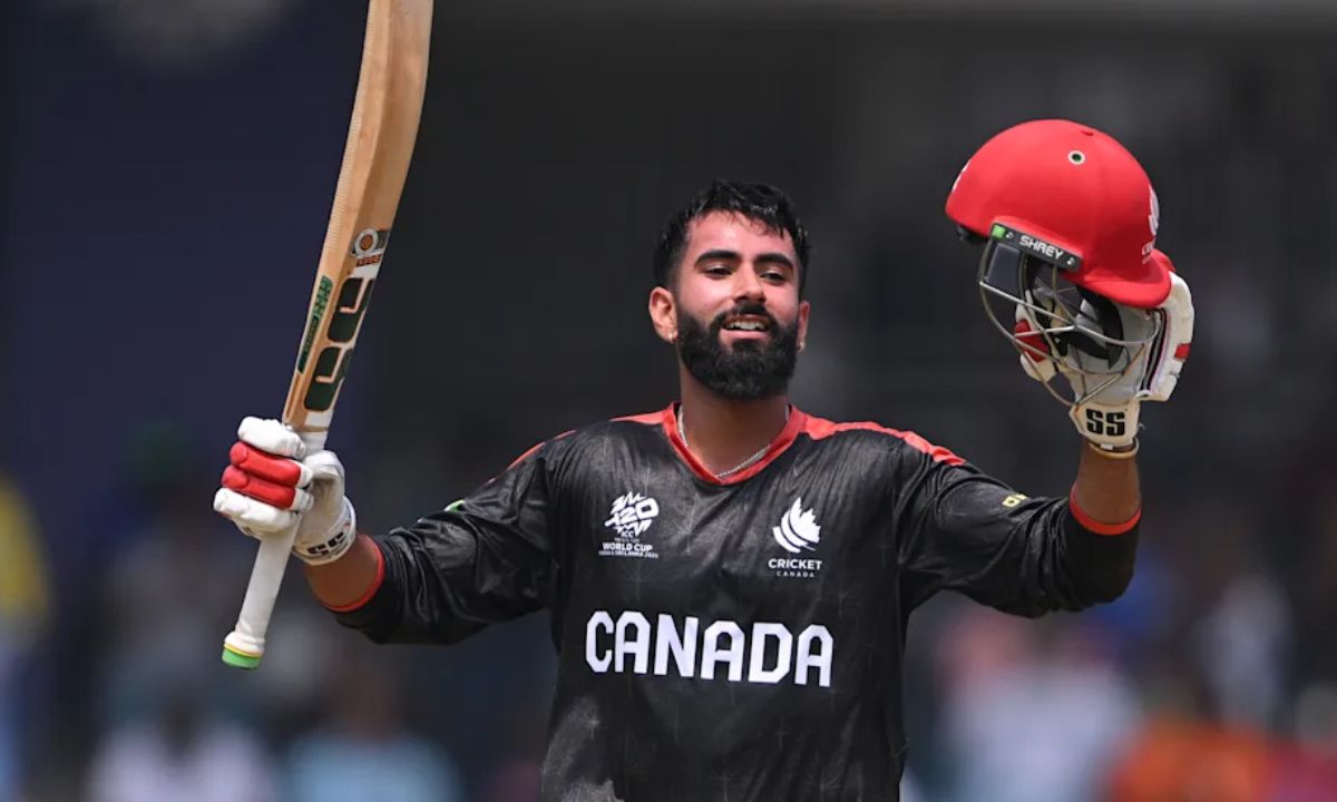 Samra's Canada’s Samra Makes T20 World Cup History With Century Against New Zealand