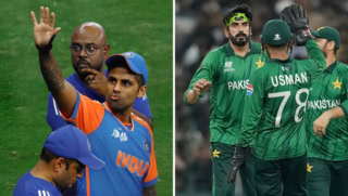 Indian Captain Surayakumar Yadav Mimics Pakistani Mystery Spinner Usman Tariq In Nets To Prepare Batters