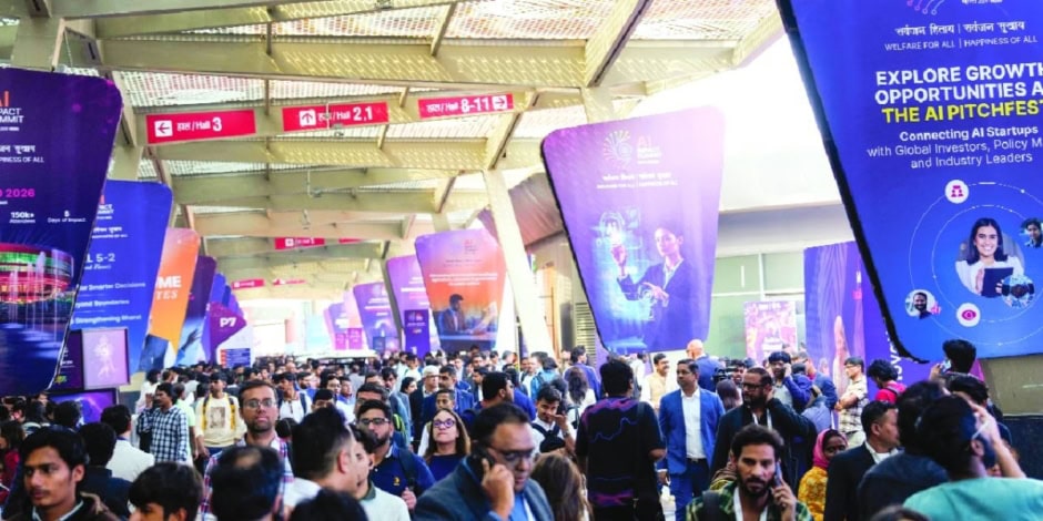 Indias Ai Impact Summit Descends Into Chaos By Long Queues And Logistics Failure