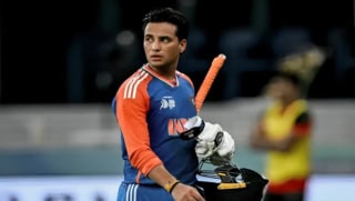 Indias T20 Ace Abhishek Sharma Returns To Nets Ahead Of High Stakes Pakistan Clash