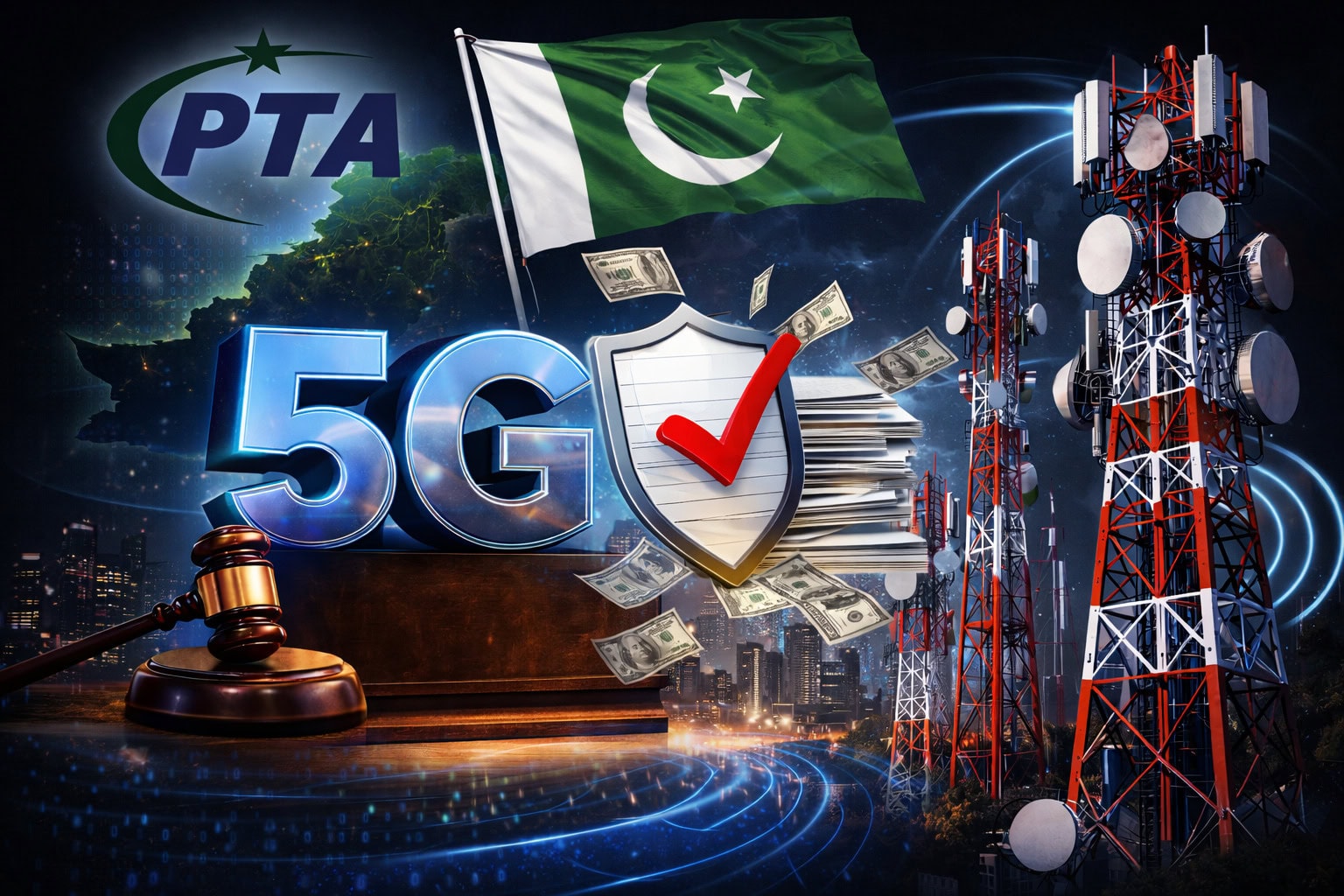 PTA 5G Spectrum Assignment Rules