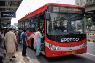 Punjab Launches New Speedo Bus Route 27 In Lahore