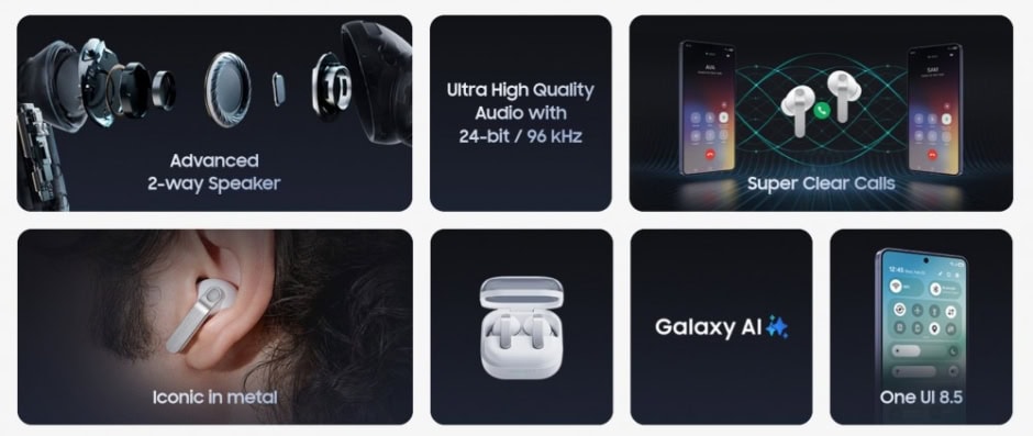 Galaxy Buds 4 Series features