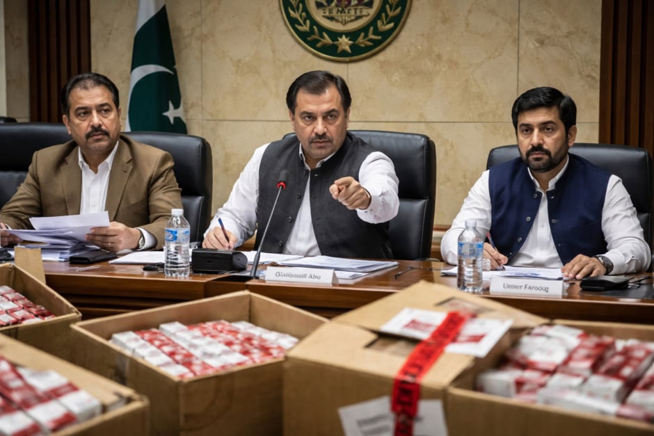 Senate Sub Committee Questions Fbr Over 2828 Cartons Cigarette Theft