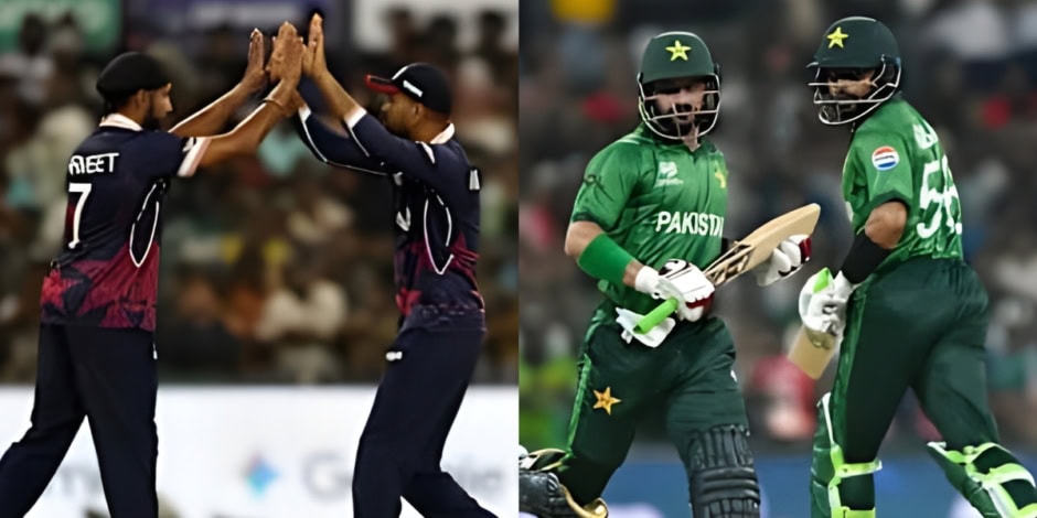 T20 World Cup 2026 Pakistan Defeats Usa By 32 Runs In High Scoring Thriller