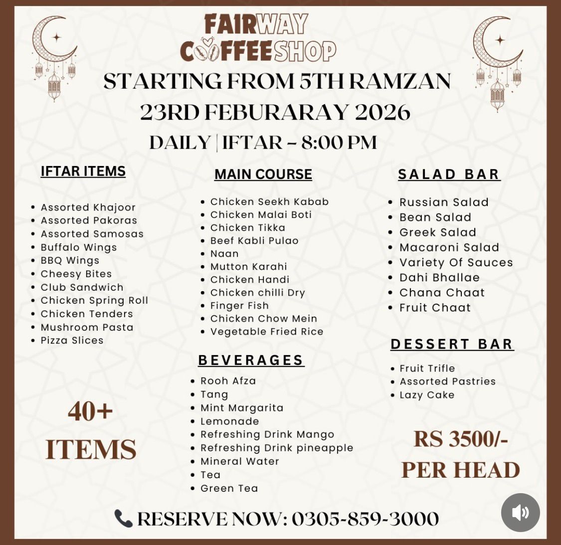 Top 5 Juicy Iftar Buffet Deals In Peshawar For Ramadan 2026 