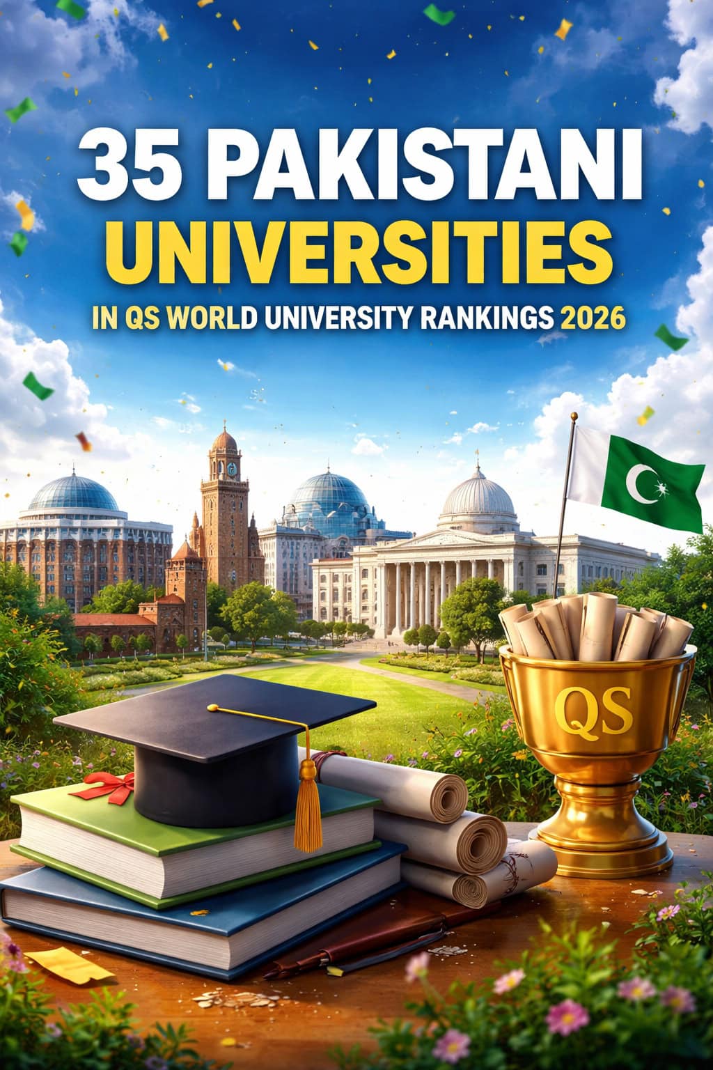 35 Pakistani Universities Ranked in QS World Rankings 2026