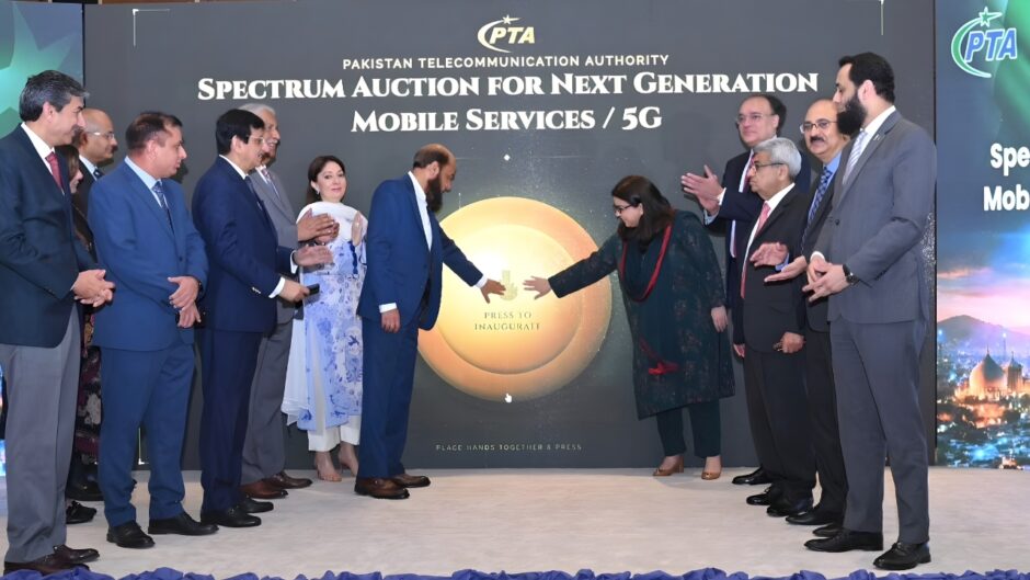 LIVE: Pakistan 5G Spectrum Auction Officially Kicks Off
