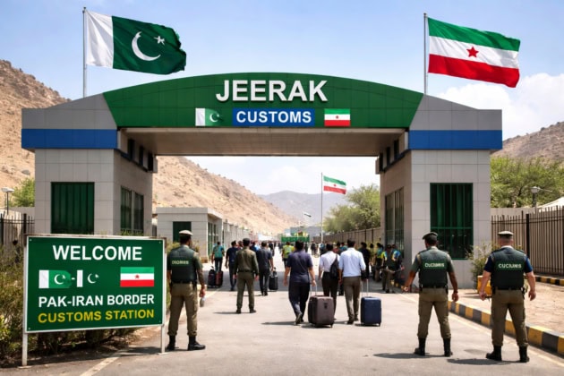 Fbr Opens New Jeerak Customs Station At Pak Iran Border