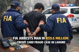 Fia Arrests Man In Rs9 6 Million Credit Card Fraud Case In Lahore