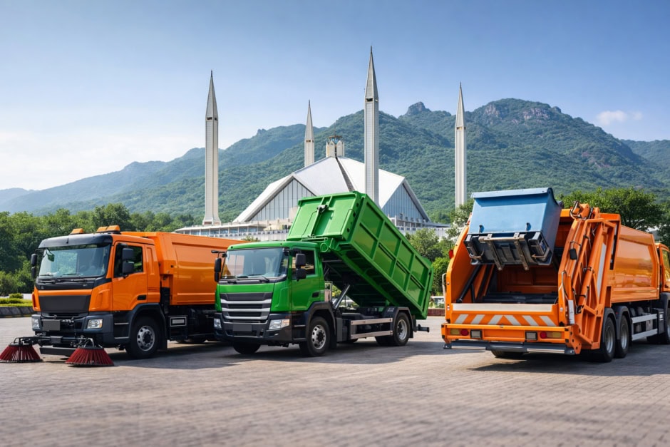 Islamabad To Get Modern Machinery For Garbage Collection