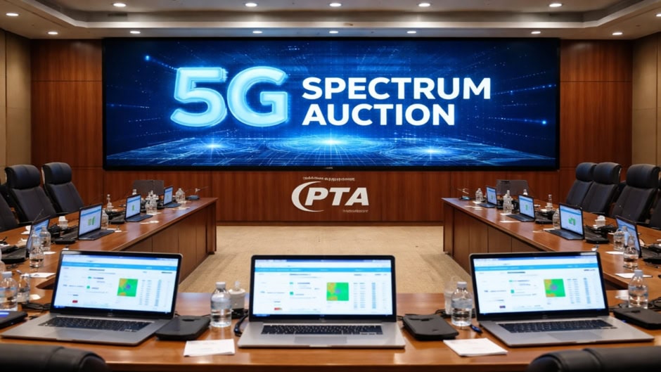 Pakistans 5g Airwaves See High Demand In First Round Of Spectrum Auction