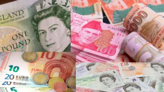 Rupee Drops Nearly Rs 5 Against Euro And British Pound