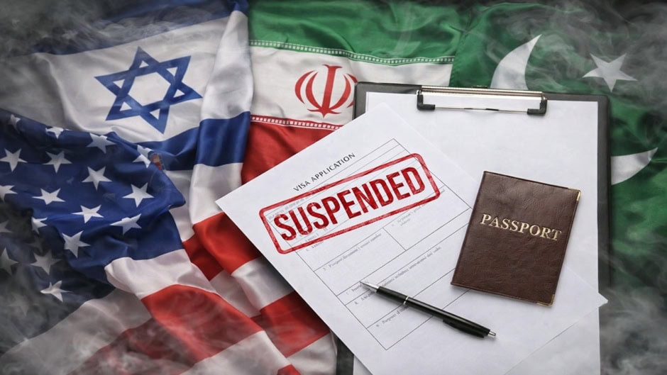 U S Embassy Cancels Visa Appointments In Pakistan Following U S Israeli Strikes On Iran