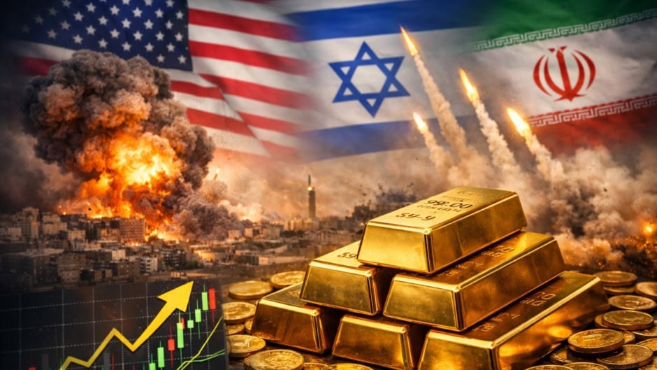 Us Israel Strikes On Iran Spark Safe Haven Demand Gold Prices Surge